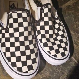 Checkered Vans